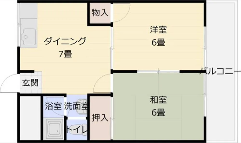 センチュリーハイツ 207号室の写真 2