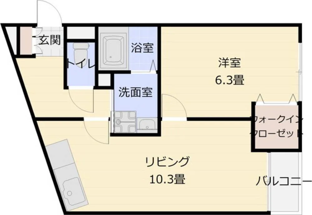 カーサセレノ 103号室の写真 2