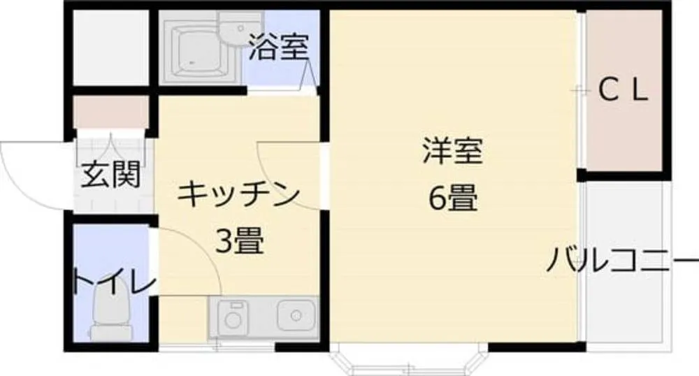 ジュネス 202号室の写真 2