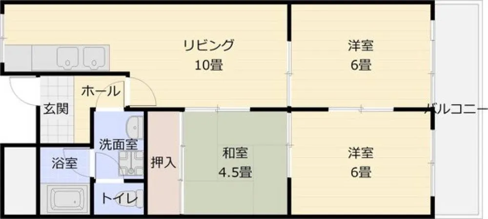 パールハイツ高木 207号室の写真 2