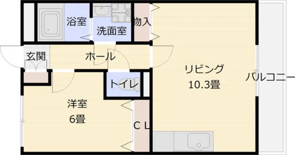 パソ・ヘンテ 102号室の写真 2