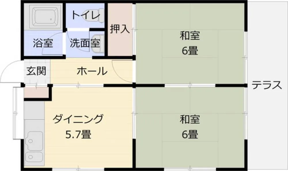 グランメール 105号室の写真 2