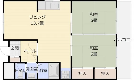 谷口ハイツ 106号室の写真 2