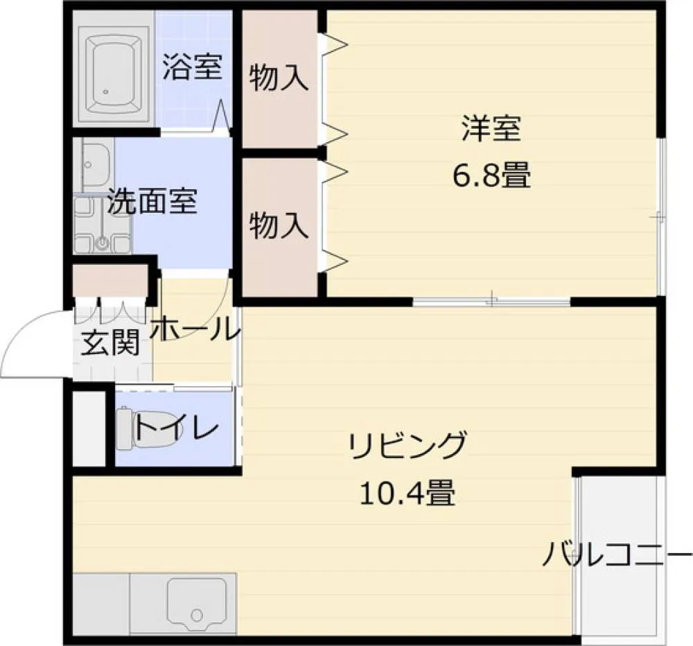 カーサセレノ 201号室の写真 2