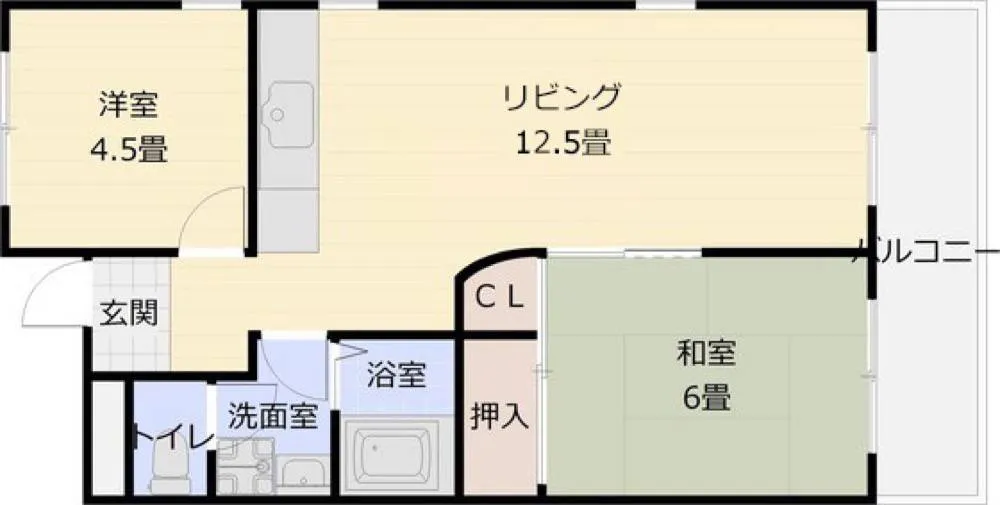 メゾン大邦国分 402号室の写真 2