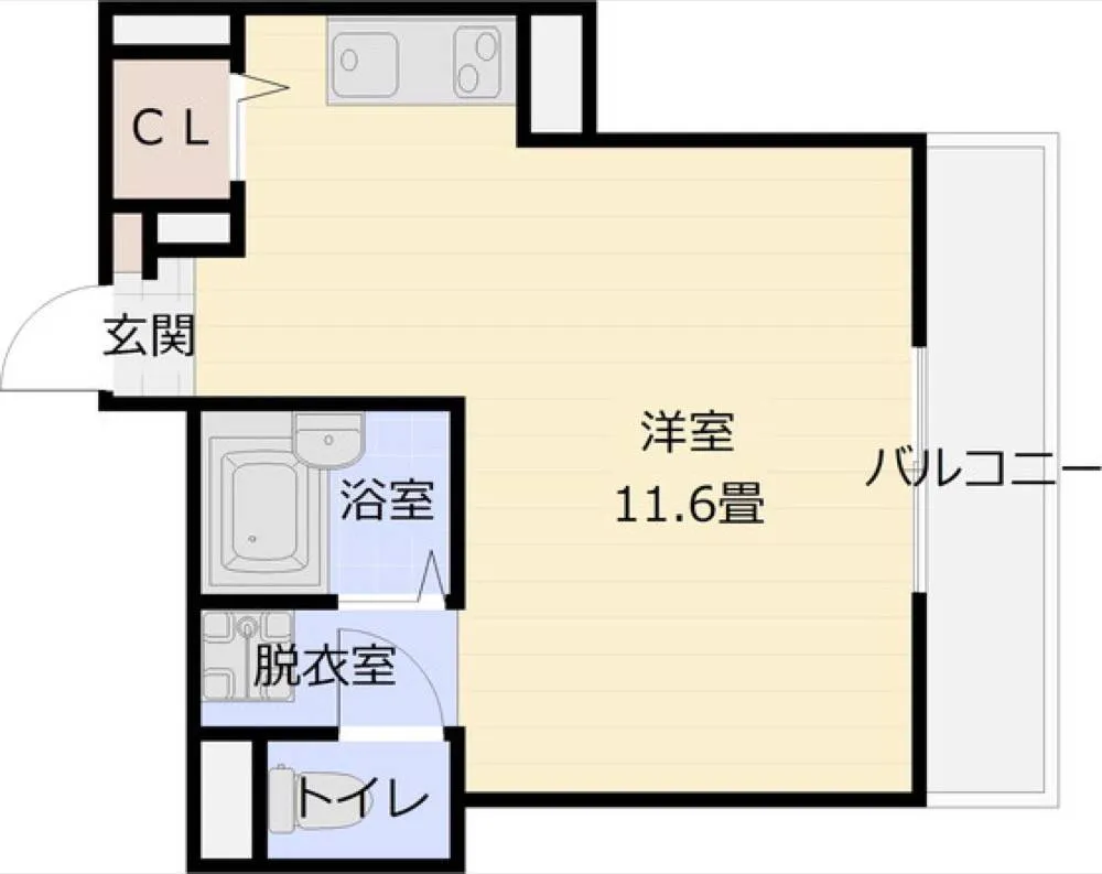 メゾン高井田 105号室の写真 2