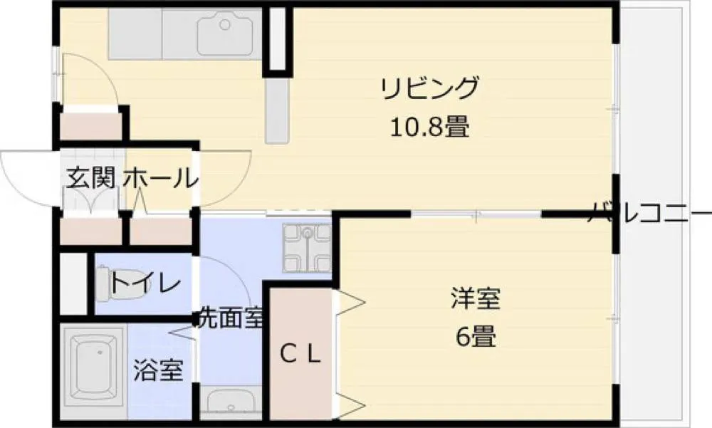 スペイシア友貴 201号室の写真 2