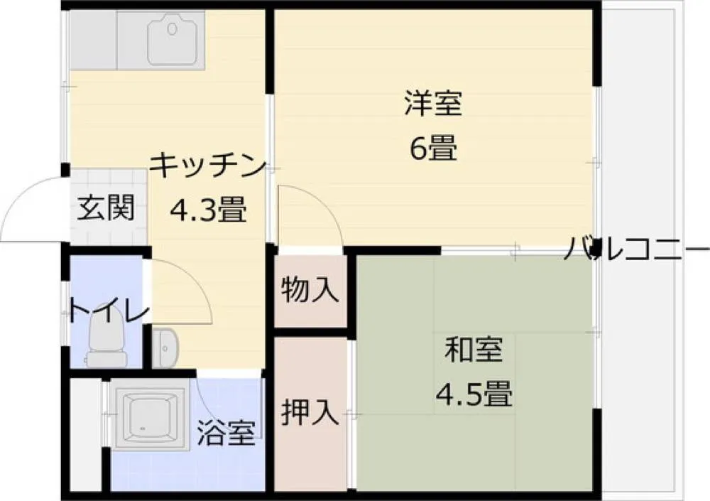 タジマハイツ 202