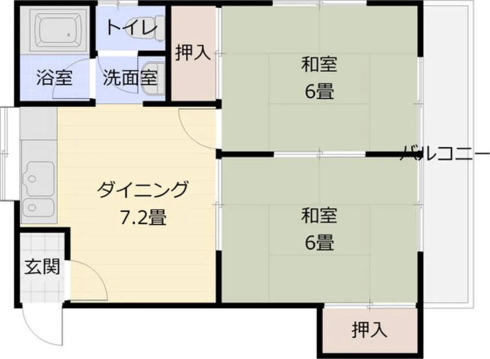 グランメール 201号室の写真 2