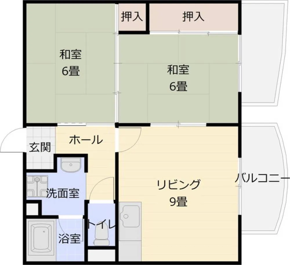 ハイグレード法善寺 107号室の写真 2