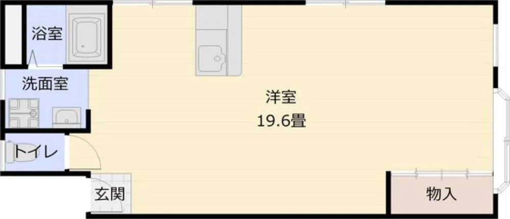 グリーンビル 302号室の写真 2