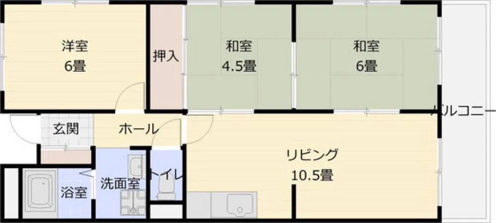 近鉄柏原ガーデンハイツ 508号室の写真 2