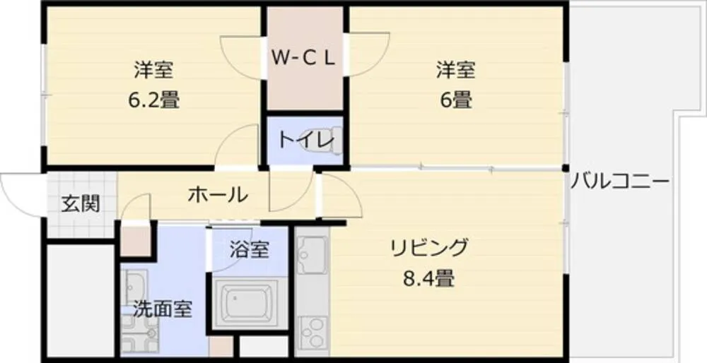 アリエス 401号室の写真 2