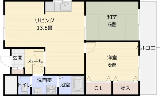 谷口ハイツ 206号室の写真 2