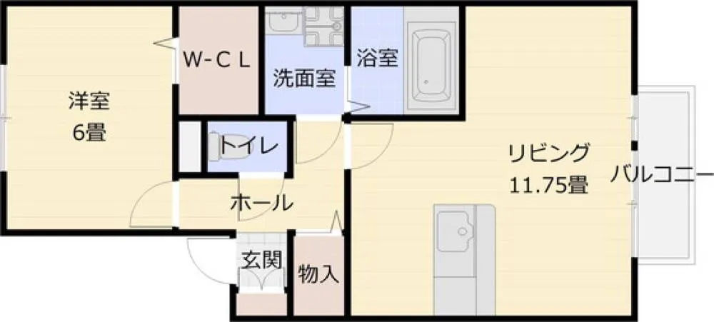 シャンブル太平寺 105