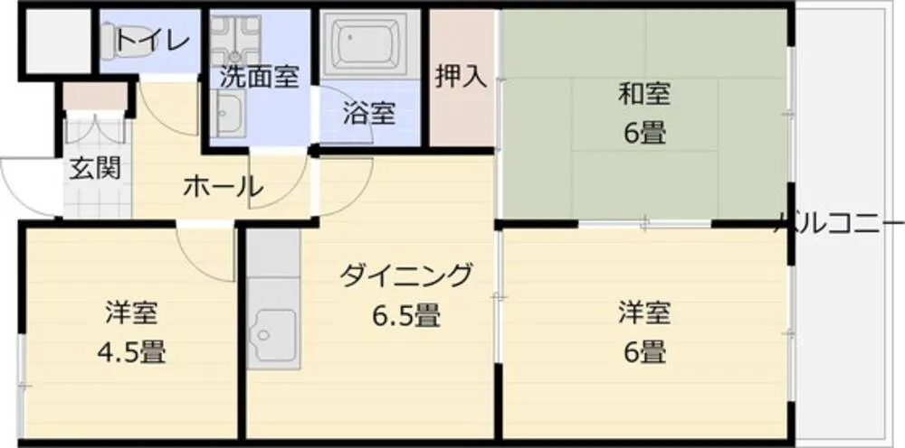 アメニティハイツ 202号室の写真 2