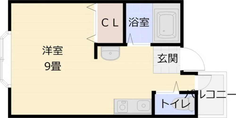 松本ハイツ 201号室の写真 2