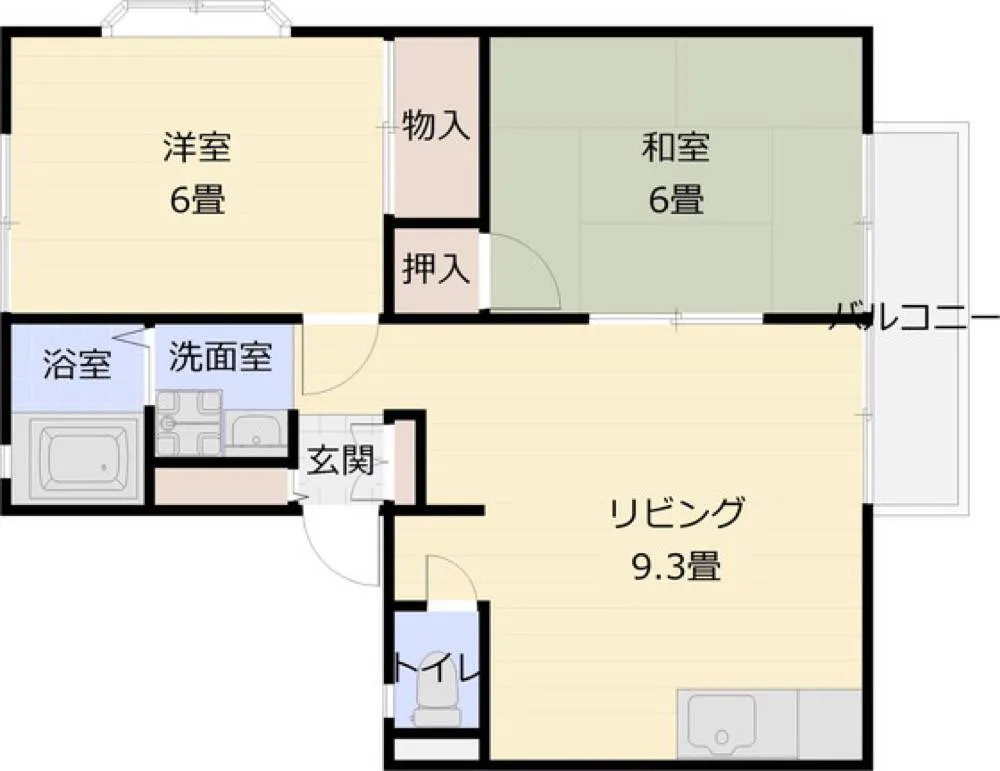 サンライフAOKI2 101号室の写真 2