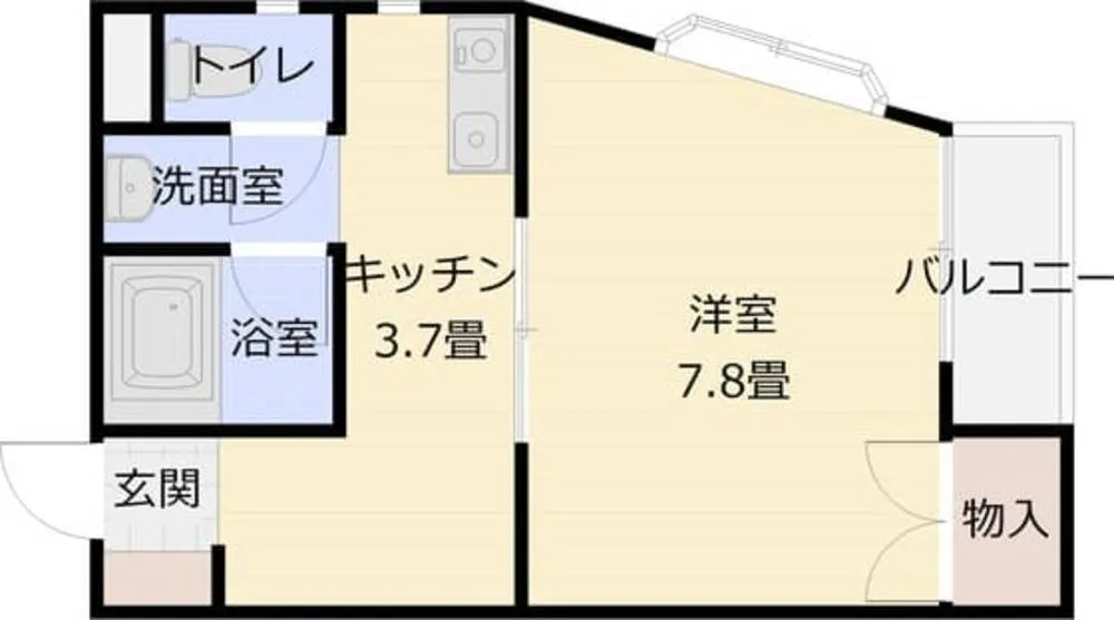 乾マンション 201号室の写真 2