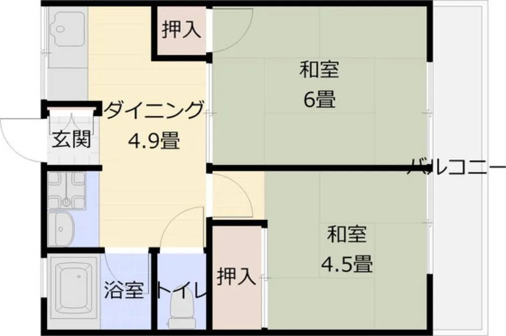 シティハイム マシタ M5号室の写真 2