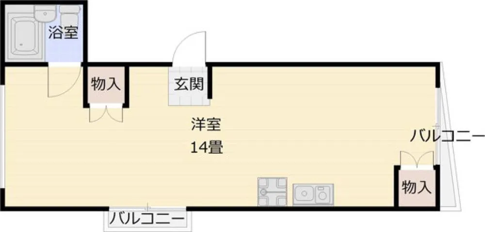 ハイツ165 101号室の写真 2