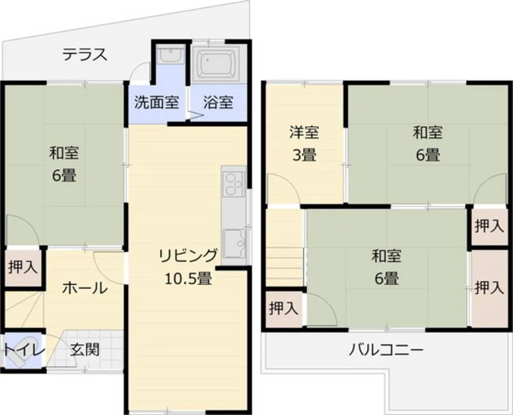 安堂町戸建 