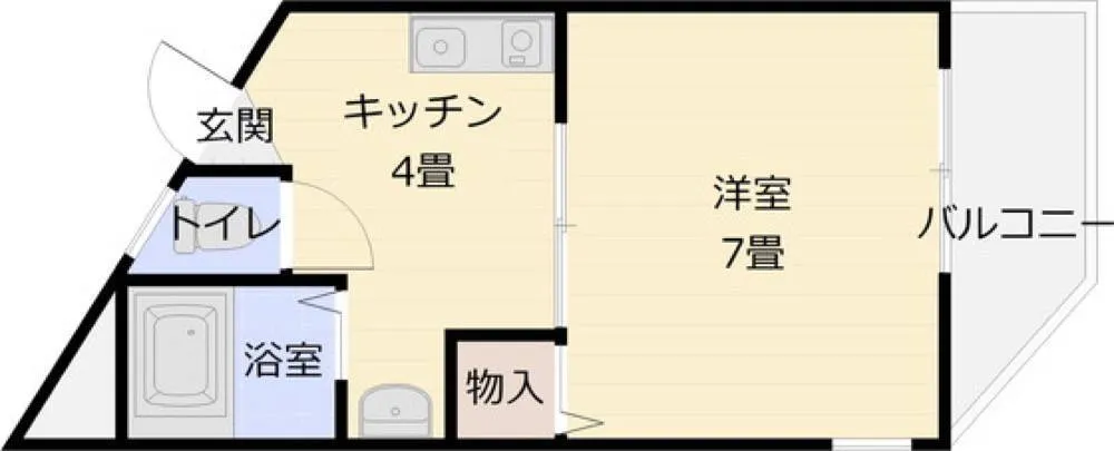 コンフィメゾン柏原 202