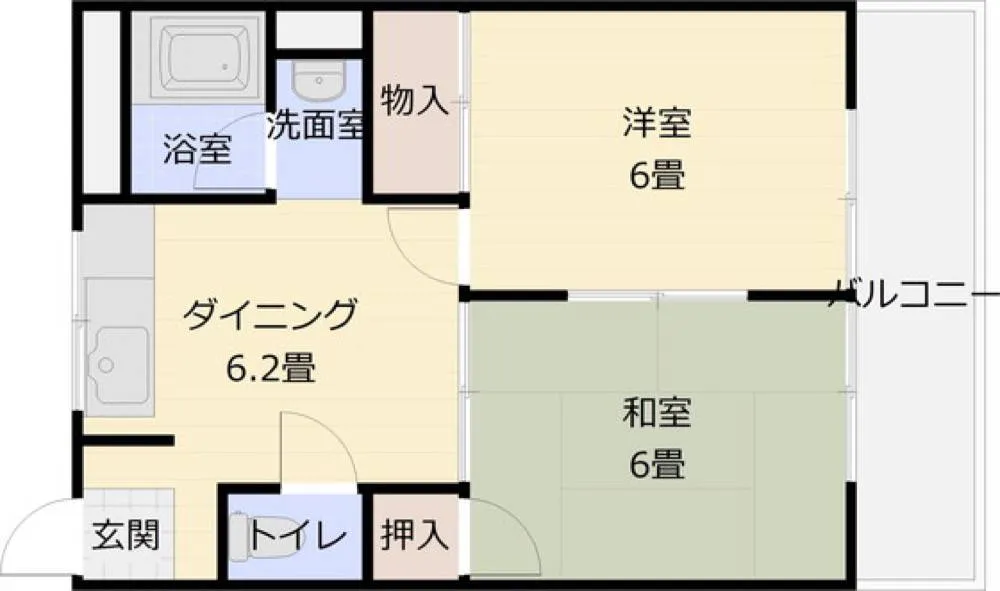 西町コーポ 206