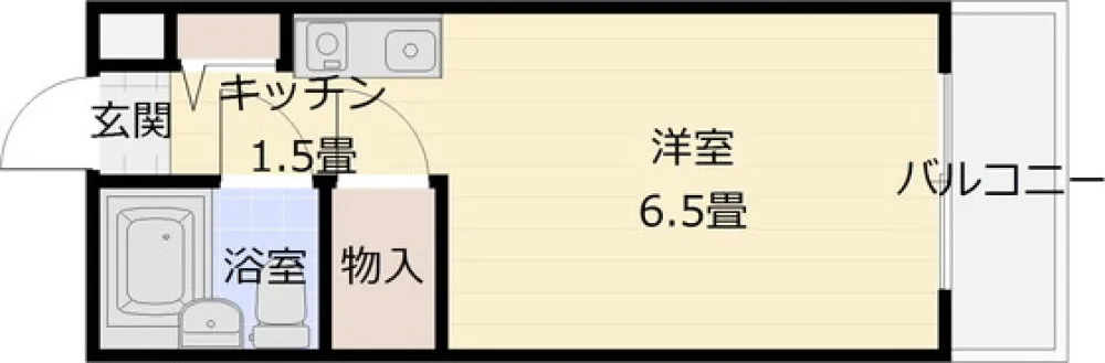 スカイキャンパス旭ヶ丘 302号室の写真 2