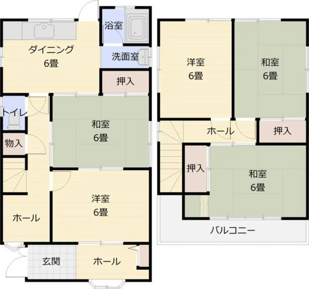 旭ヶ丘1丁目貸家 101