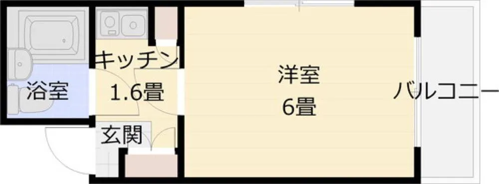ECP国分本町 107号室の写真 2