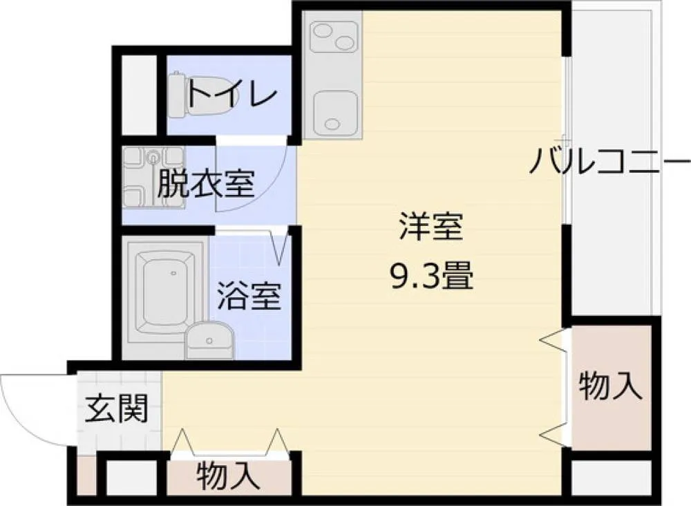 メゾン高井田 102号室の写真 2