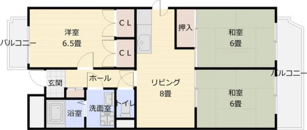 メゾン離宮 201号室の写真 2