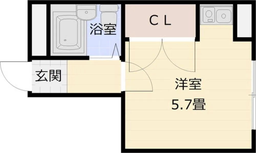 コンフォート本町 202号室の写真 2