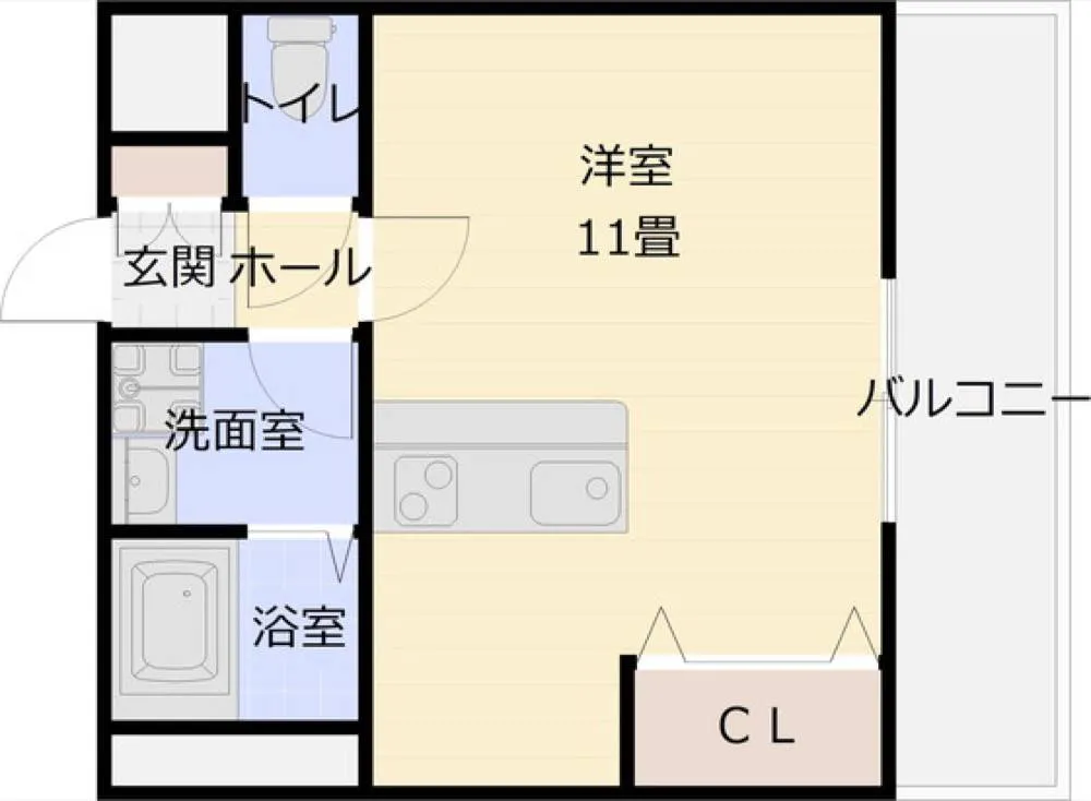 エストレノ 203号室の写真 2