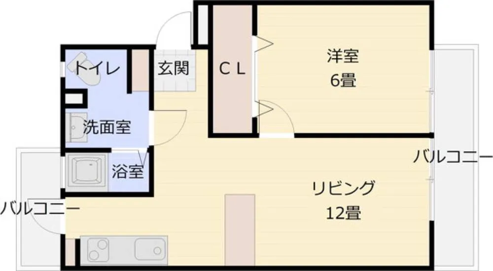 国分旭ヶ丘住宅2号棟 208号室の写真 2