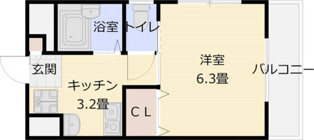 エステラル 207号室の写真 2