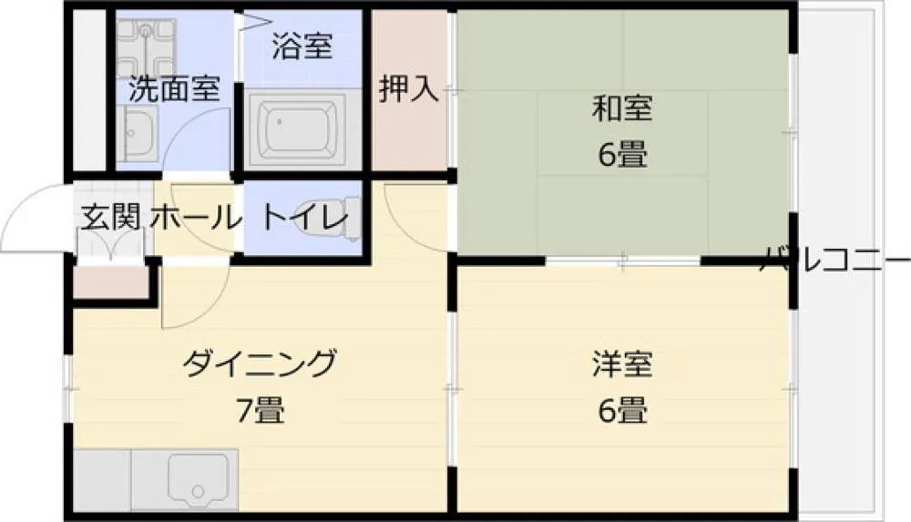 ガーディナルハイツ 101号室の写真 2