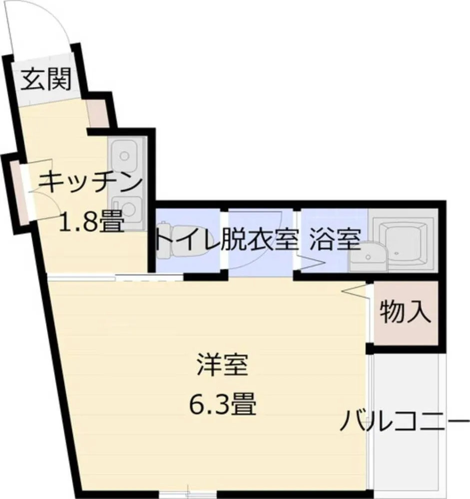 ECP旭ヶ丘 103号室の写真 2