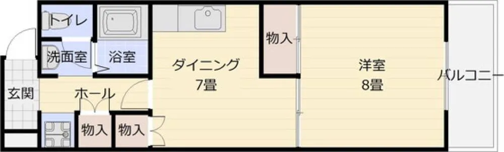ニドムコート 101号室の写真 2