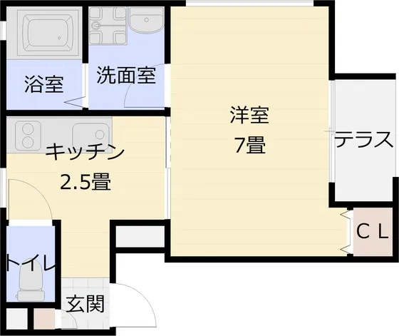 ALEGRIA国分本町 101号室の写真 2