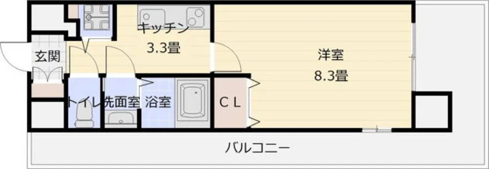 オレンジハウスエクセレント 603号室の写真 2