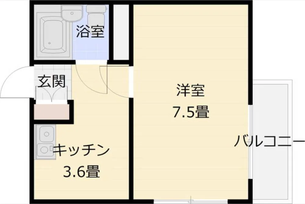 ECP国分本町 101号室の写真 2