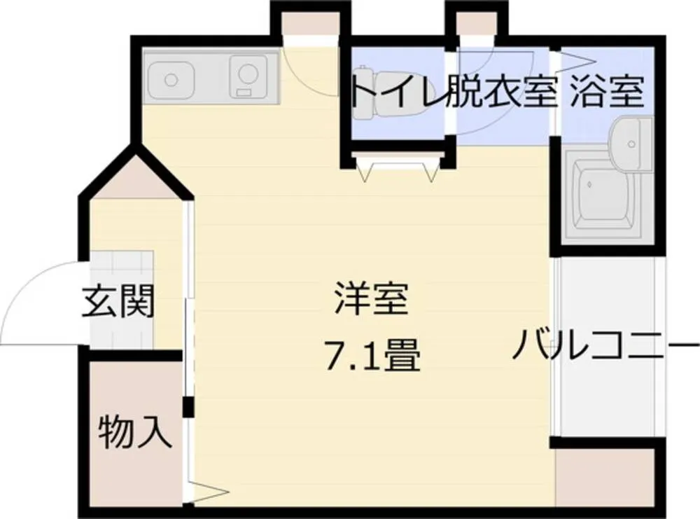 ECP旭ヶ丘 101号室の写真 2