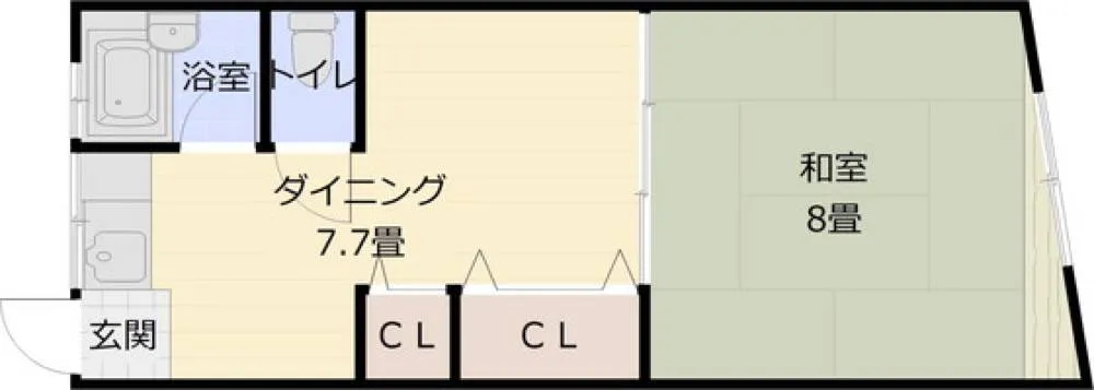 堅下ハイツ 205号室の写真 2