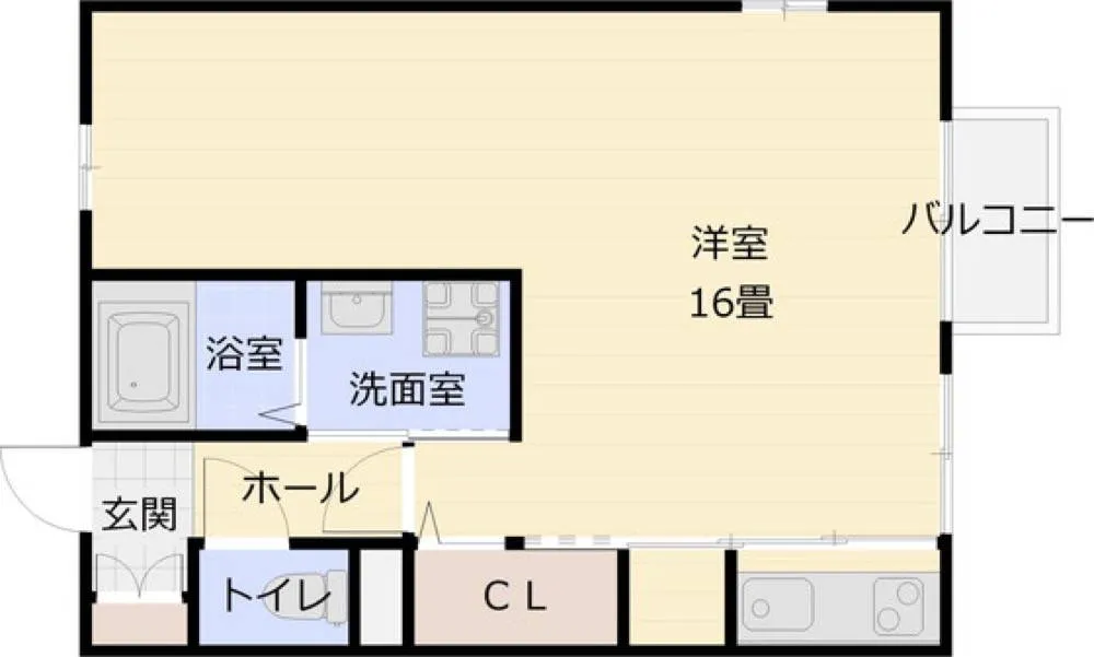 メゾンカムス 101号室の写真 2