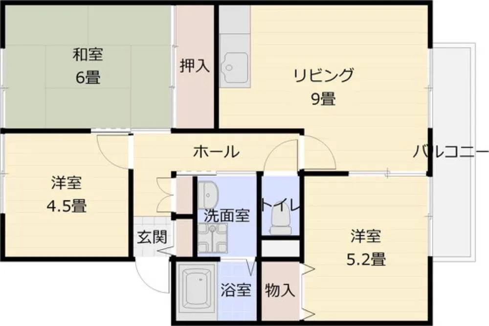 パレフルール2　B棟 201