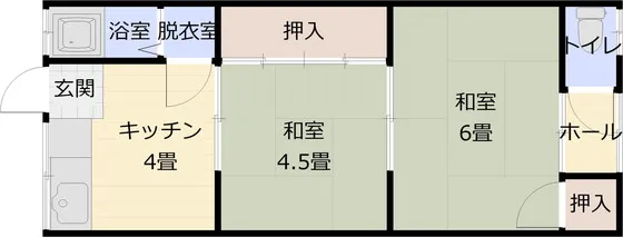 谷口ハイツ 101号室の写真 2
