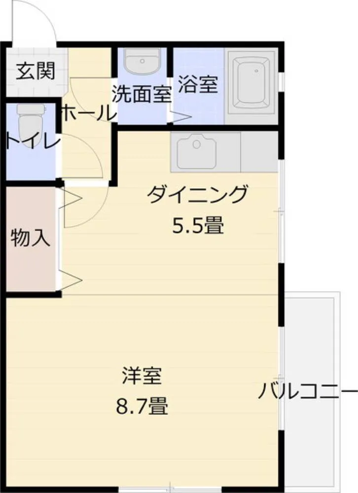 清州マンション 301号室の写真 2