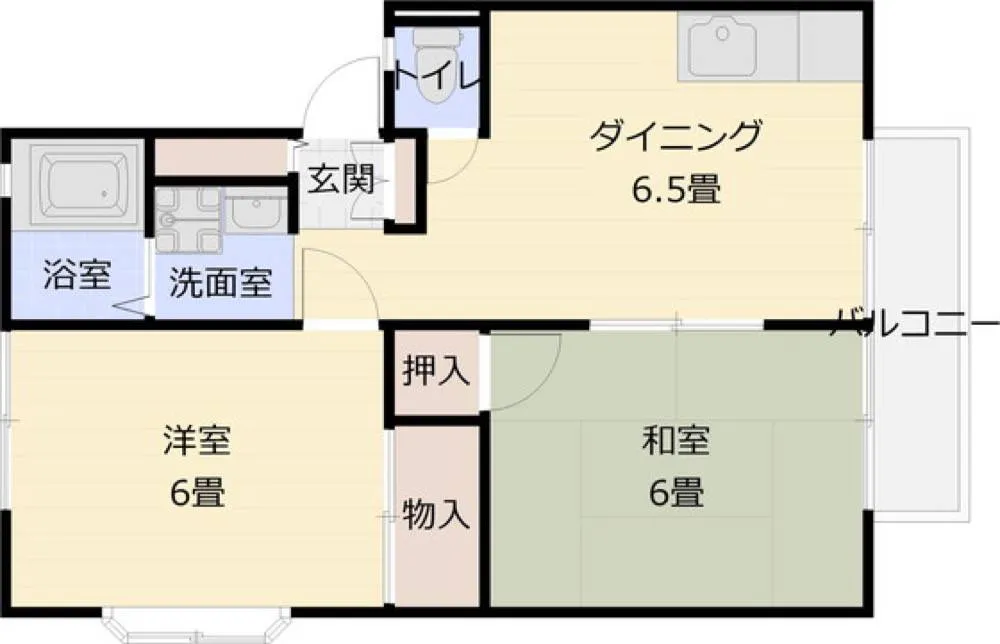 サンライフAOKI2 102号室の写真 2